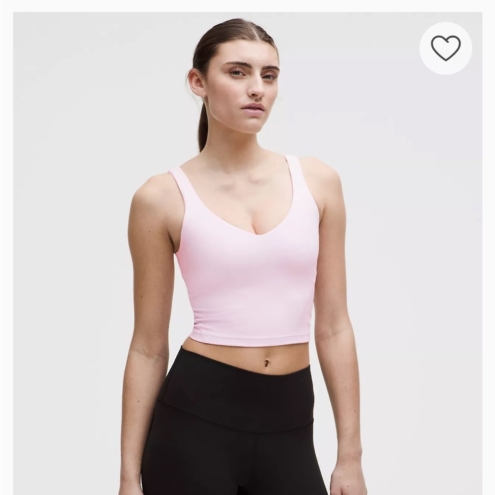 lululemon Align Tank Top: color pink organza